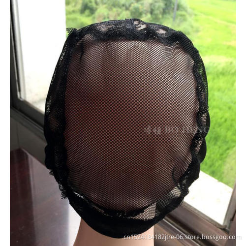 hand tie full lace glueless frontal wigcap with combs, full lace jewish wigcap for makewig